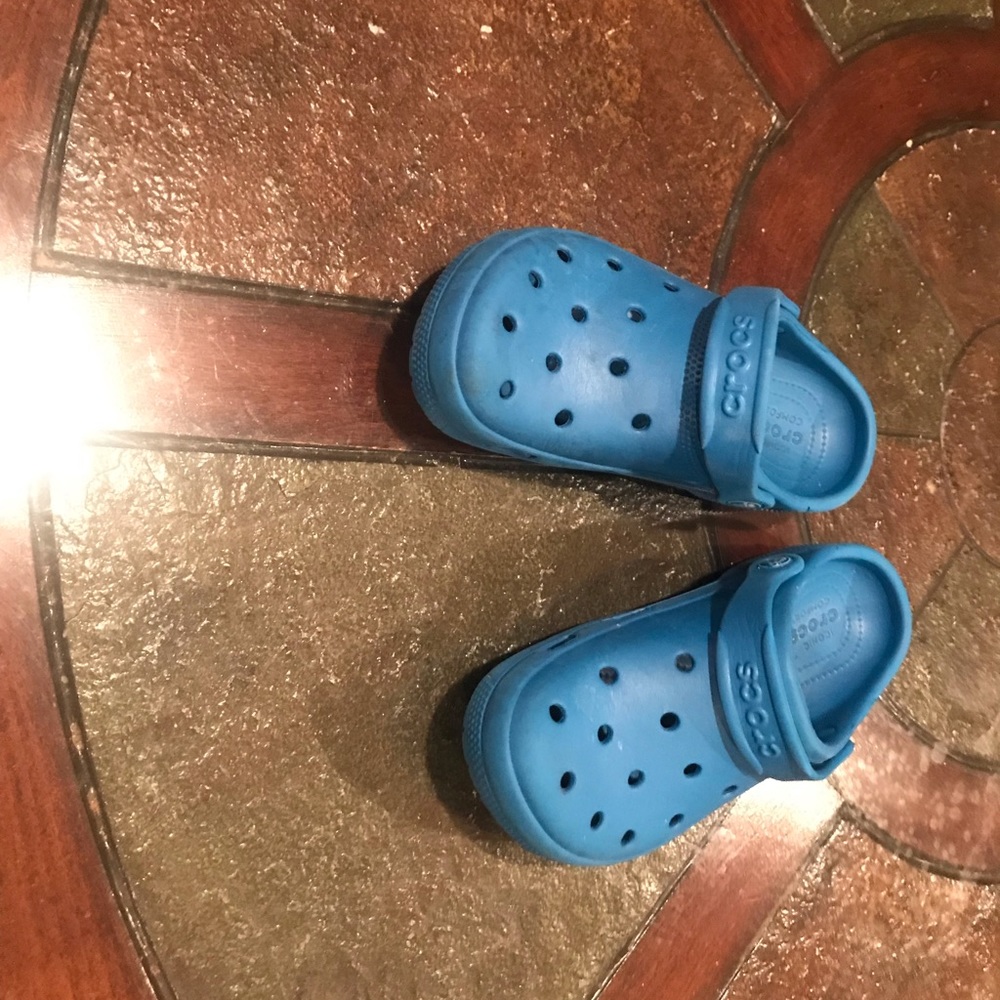 Kids Blue Crocs